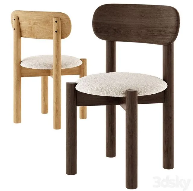 kave home sky dinning chair 3D Model