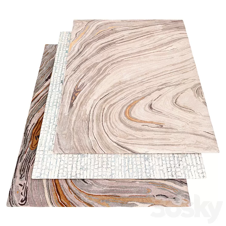 Kavita rug 3D Model Free