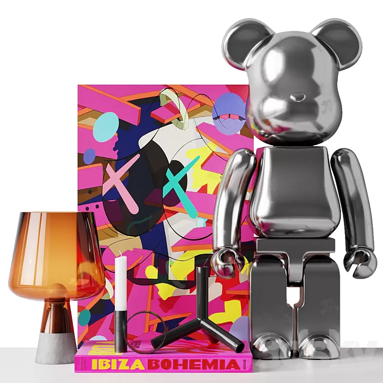Kaws 3D Model Free