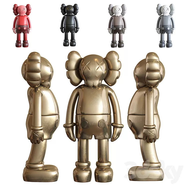 Kaws 3D Model Free