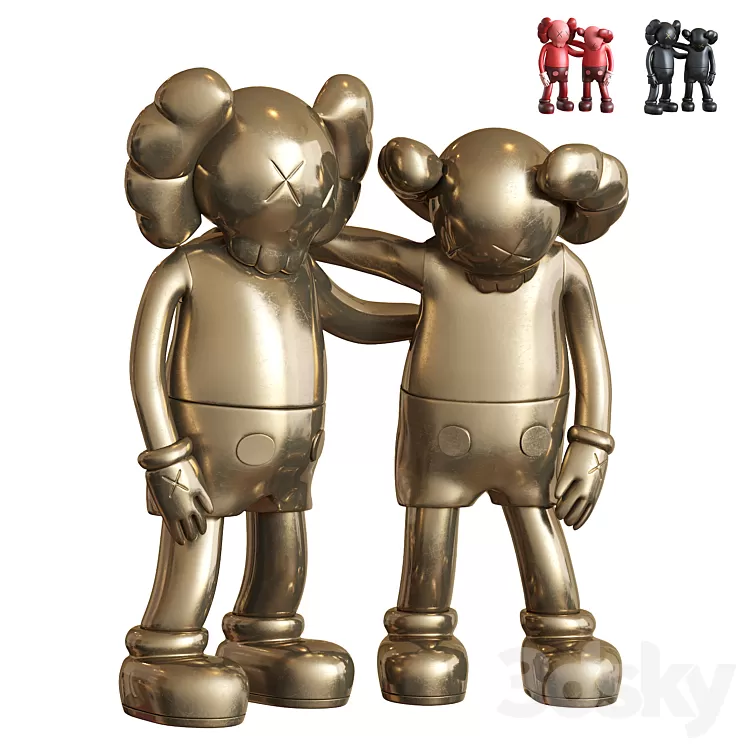 Kaws 3D Model Free