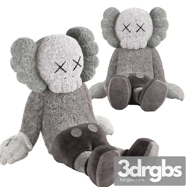 Kaws Doll 3D Model Free