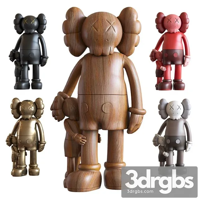 Kaws Good Intentions 2021 3D Model Free