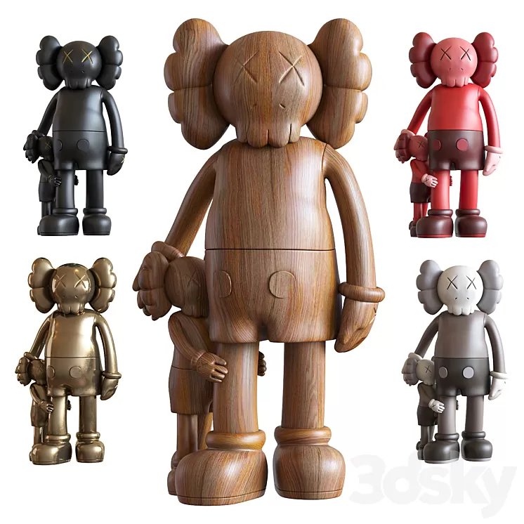Kaws Good Intentions 2021 3D Model