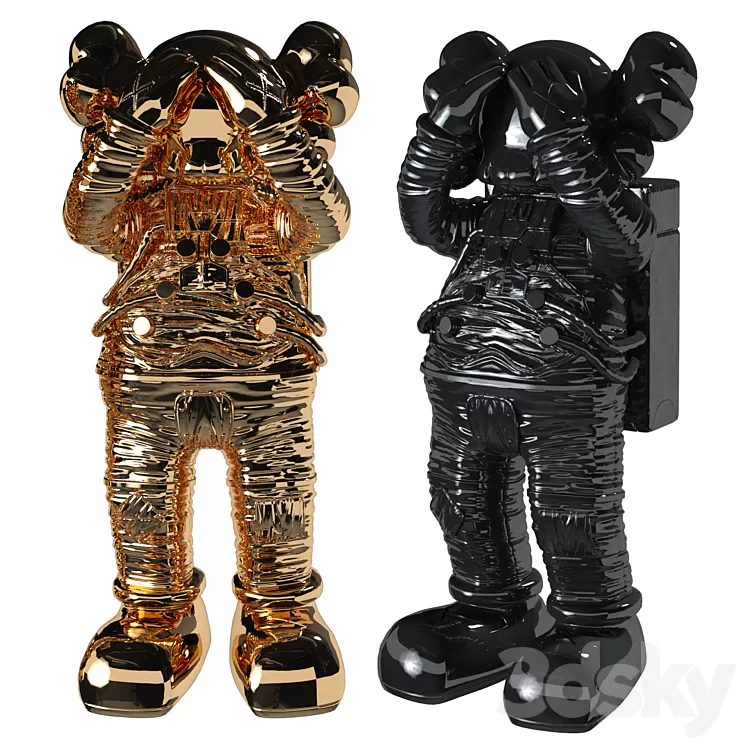 KAWS Holiday Space 3D Model Free