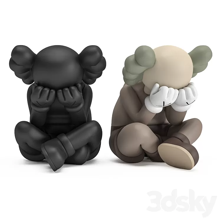 Kaws Separated 3D Model Free