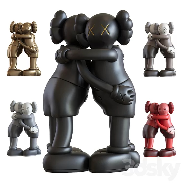 Kaws Together 3D Model Free