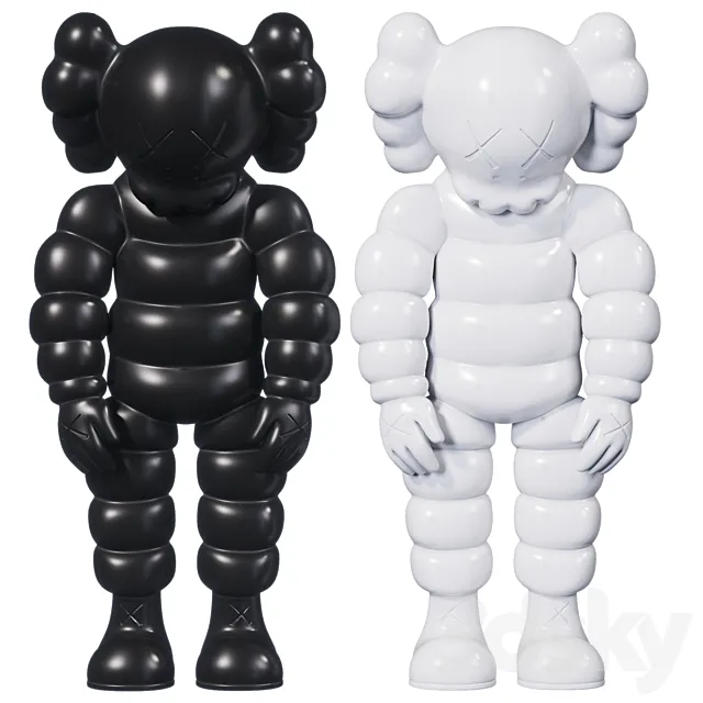 Kaws What Party 3DModel