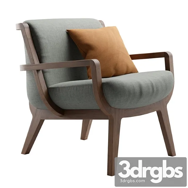 Kaya Lounge Chair 3D Model Free