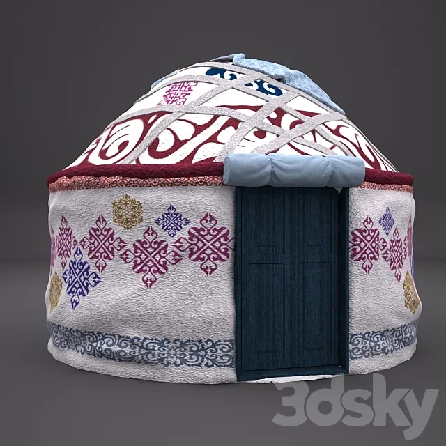 Kazakh yurt Free Download