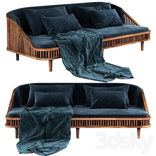 KBH Dedar sofa 3DModel