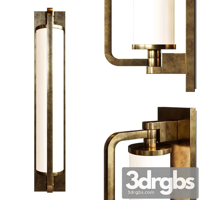Keeley Tall Pivoting Sconce By Circa Lighting 4 3D Model Free