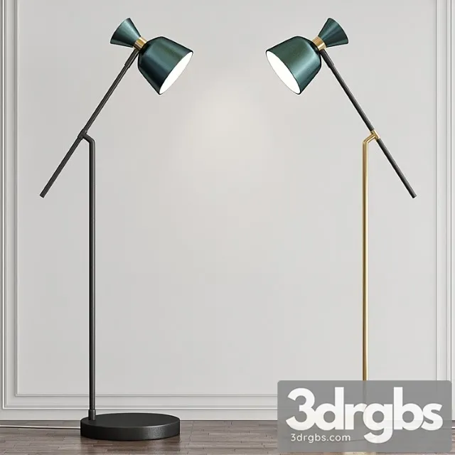 Keeva floor lamp 3D Model Free