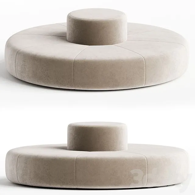 Keha Alix Lawson Sofa 3D Model