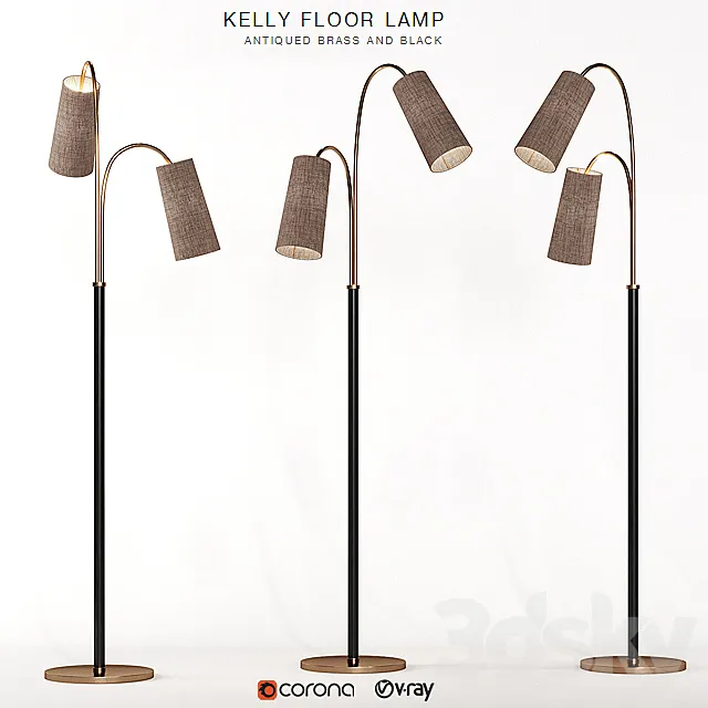 KELLY FLOOR LAMP 3D Model