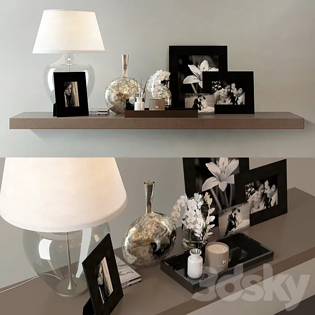 Kelly Hoppen Decorative Set-1 3D Model