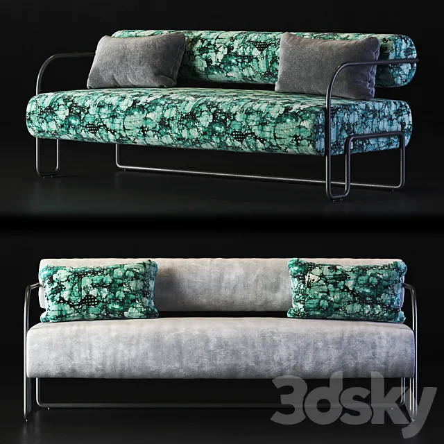 Kelly Wearstler Ardent Sofa 3DModel