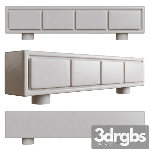 Kelly wearstler Colina credenza 2 3D Model Free