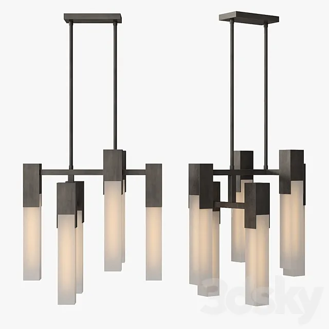 Kelly Wearstler - Covet small chandelier 3D Model