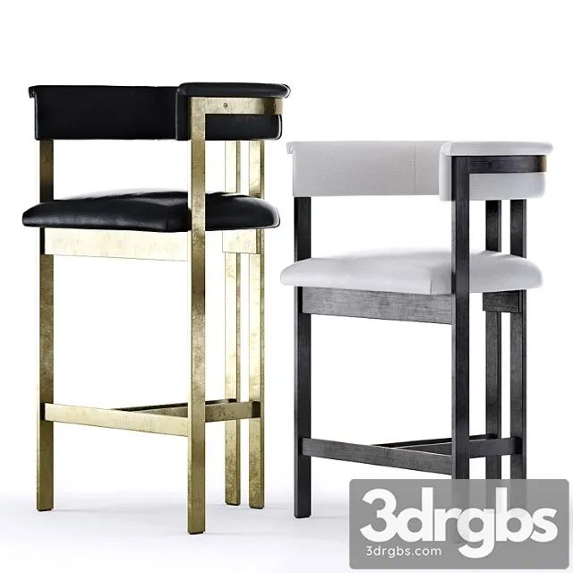 Kelly wearstler elliot bar and counter stools 2 Free Download