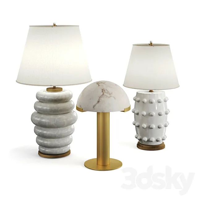 kelly wearstler lamps 3D Model