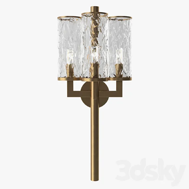 Kelly Wearstler - Liaison triple sconce 3D Model