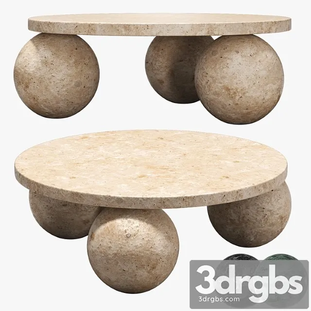 Kelly Wearstler Morro Coffee Table 3D Model Free