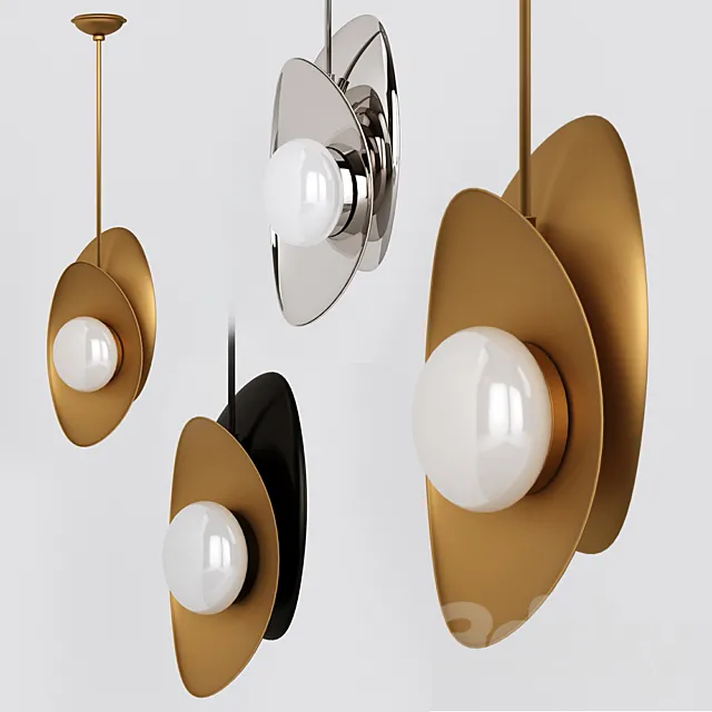 Kelly Wearstler - NOUVEL SMALL PENDANT 3D Model