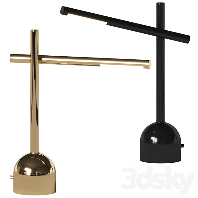 Kelly Wearstler – Rousseau Boom Arm Table Lamp 3D Model