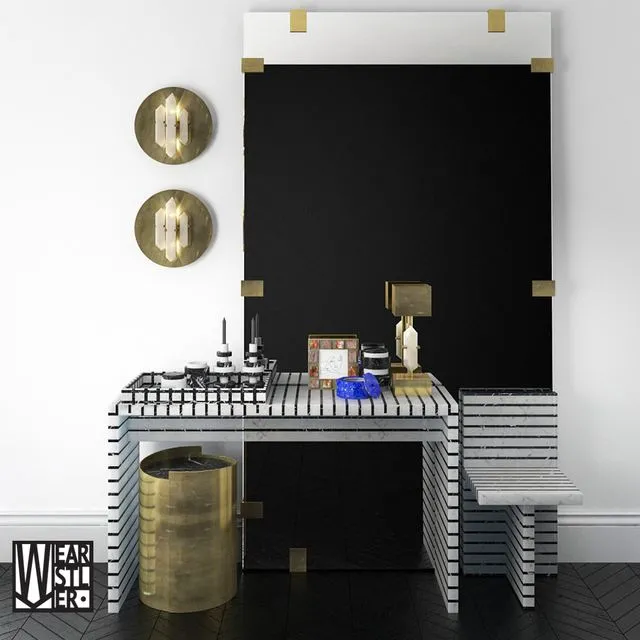 Kelly Wearstler Set 3D Model