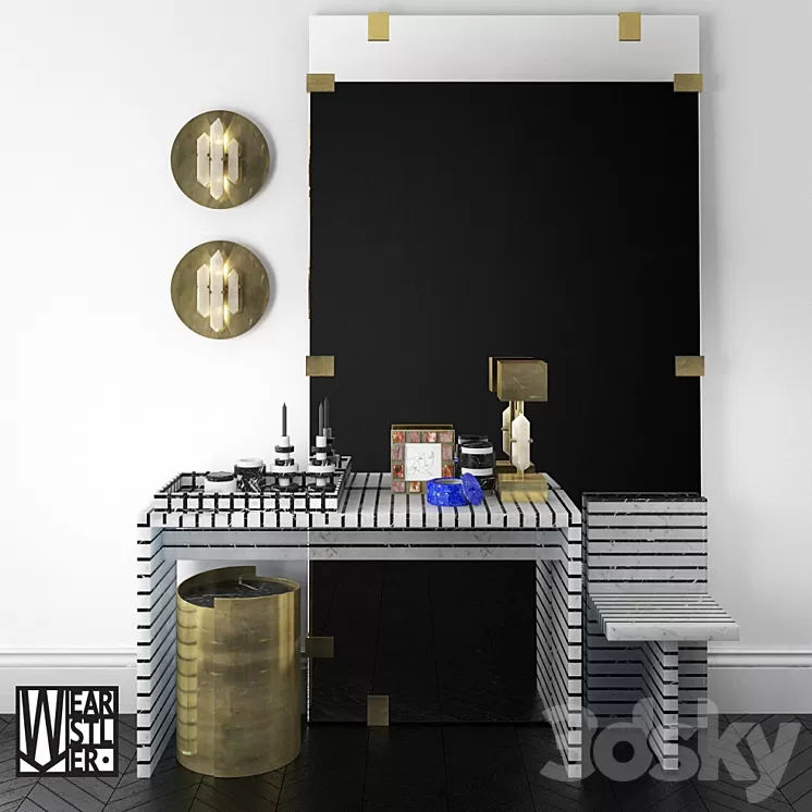 Kelly Wearstler Set 3D Model Free