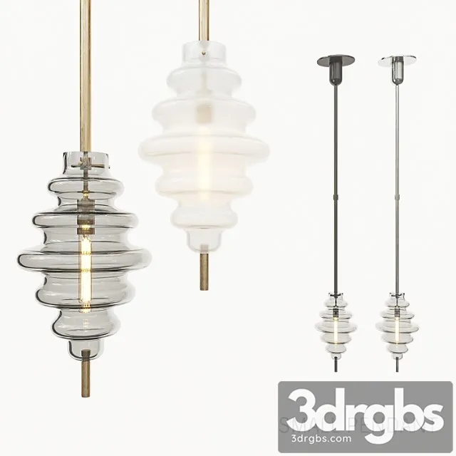 Kelly Wearstler Tableau Small Pendant 3D Model Download