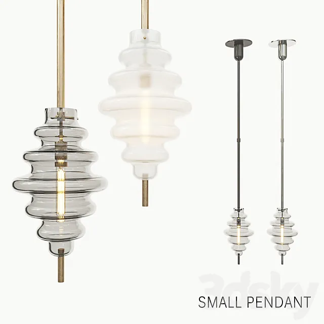 Kelly Wearstler Tableau Small Pendant 3D Model