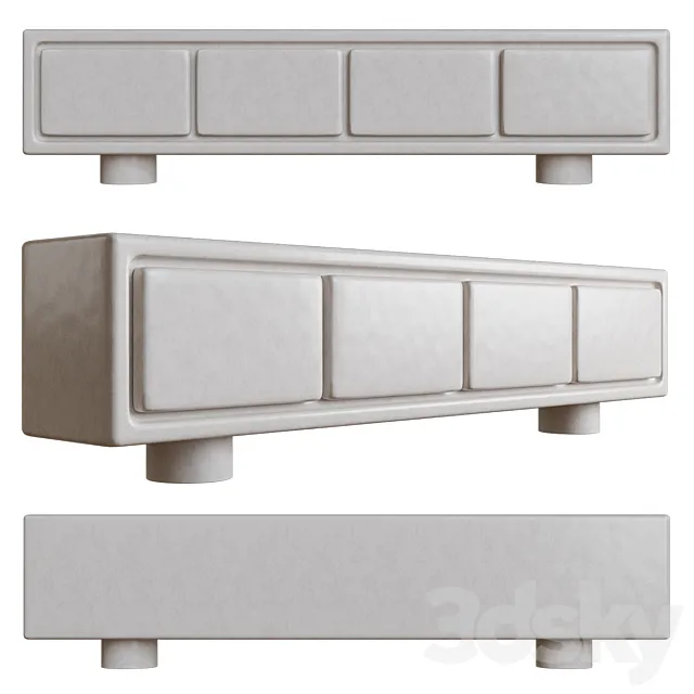 Kelly Wearstler_COLINA CREDENZA 3D Model