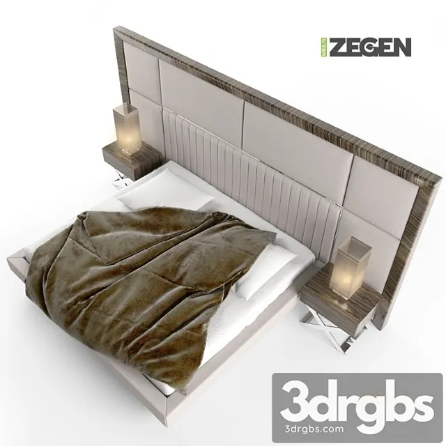 Kelly Zagan Bed 3D Model Free