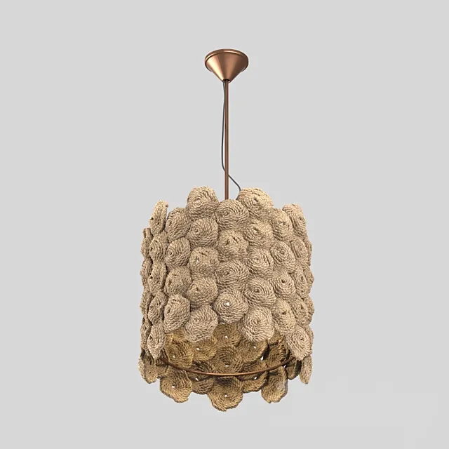 Kenaf Fiber Lamp 3DModel