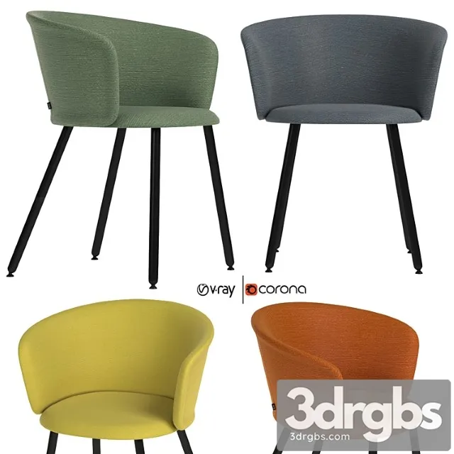 Kendo chair by lucidi pevere 2 3D Model Free