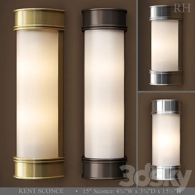 Kent sconce 3D Model