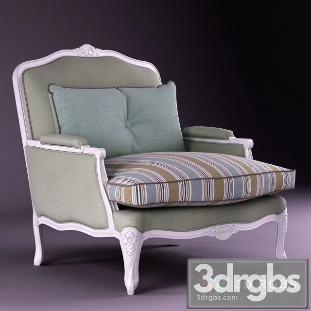 Keoma Chinook Armchair 3D Model Free