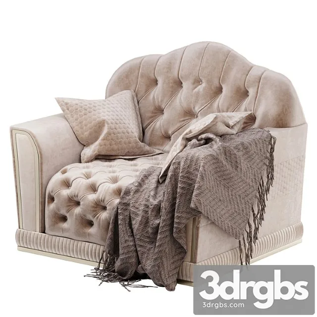 Keoma Melania Poltrona 3D Model Free