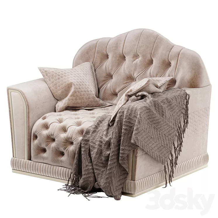 KEOMA MELANIA POLTRONA 3D Model