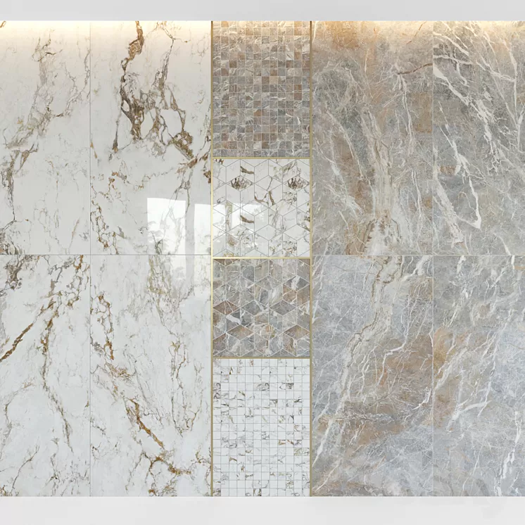 Keope Interno4 Decor set2 3D Model