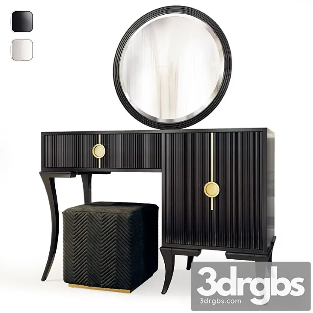 Keops dressing table. dressing table by medusa home 2 3D Model Free