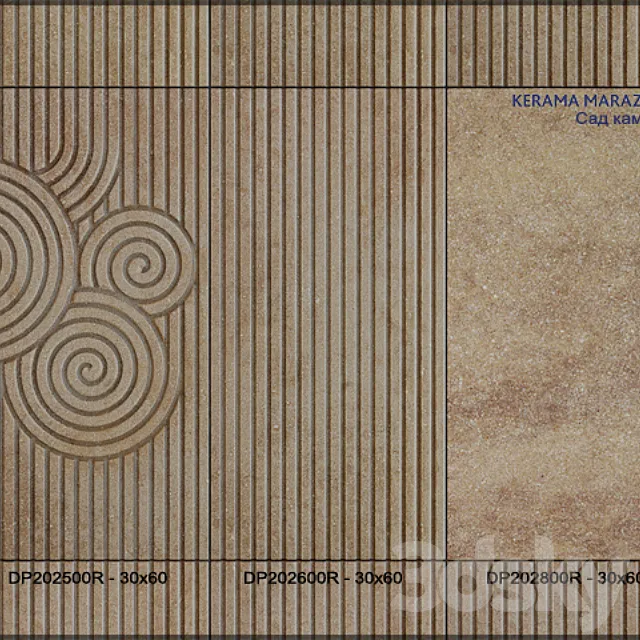 Kerama Marazzi - Stone garden 3DModel