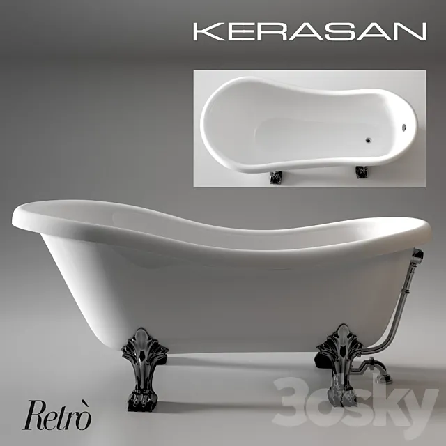 Kerasan Retro 1051 Bath 3DModel