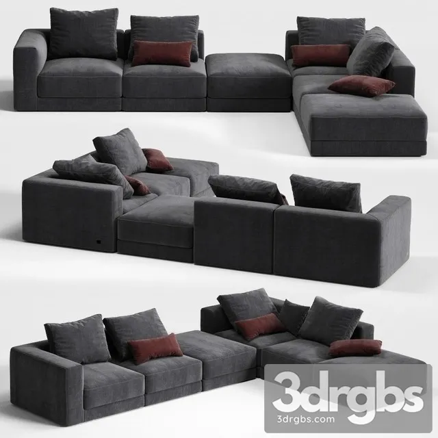 Kermesse Sofa 3D Model Free