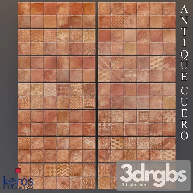 Keros Antique Cuero 3D Model Free