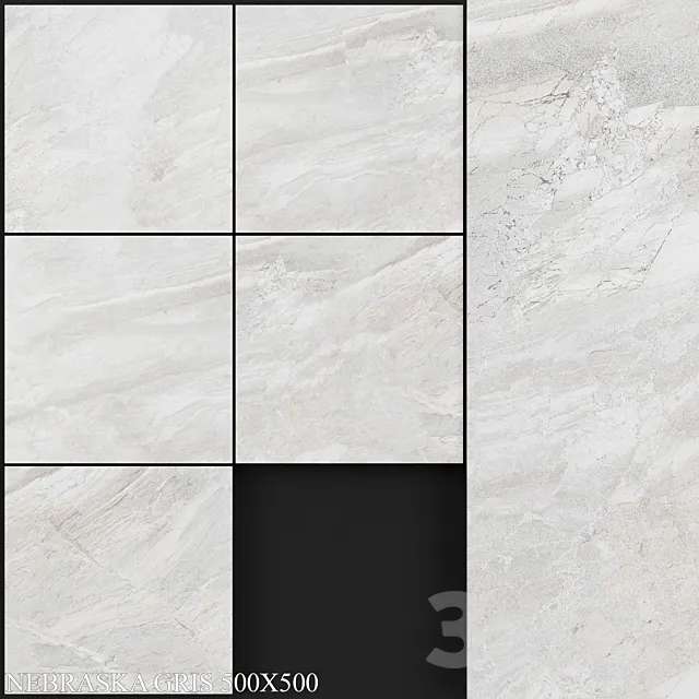Keros Nebraska Gris 500x500 3D Model