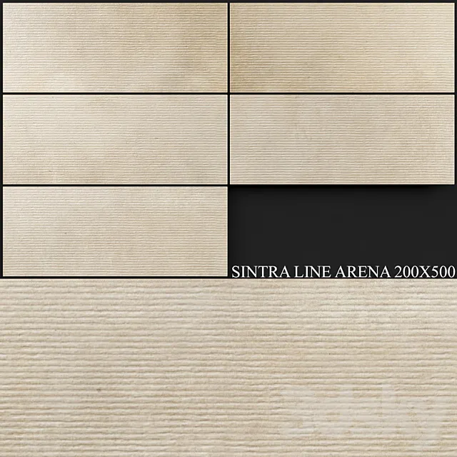 Keros Sintra Line Arena 200x500 3D Model