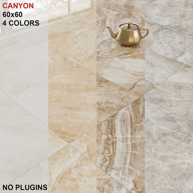 KERRANOVA Canyon Tile Set 3D Model